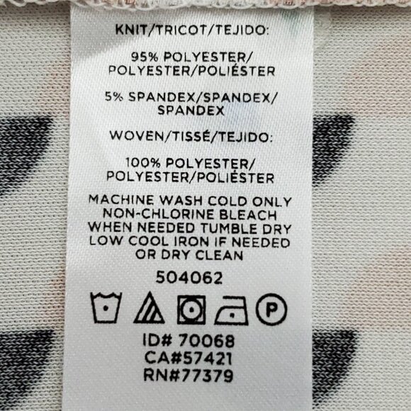 Ann Taylor Geometric Polka Dot Long Sleeve Women's Career Office Blouse MP - Picture 12 of 12